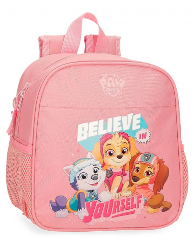 45220D1 MOCHILA ADAP.25 CM. PAW PATROL BELIEVE IN YOURSELF